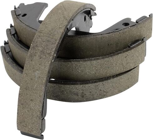 TRQ Parking Brake Shoe Set Compatible with 2002-2016 INFINITI 2002-2016 Nissan in Kuwait