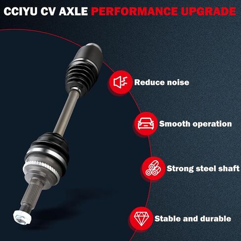 cciyu Front Right CV Axle Shaft Assembly for Ford for Edge 2007-2014,for Lincoln for MKX 2007-2014 (1 Pack) in Saudi Arabia
