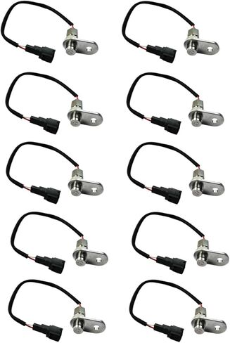 10pcs Crankshaft Position Sensor 1815107131 1-81510713-1 Compatible with Hitachi Excavator ZAX450 ZAX470 ZAX480 Engine 6WG1 in Saudi Arabia