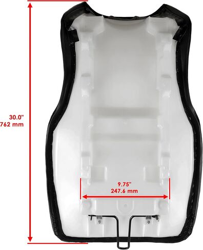 Caltric Complete Seat Compatible with Polaris Magnum 330 2x4 4x4 2003 2004 2005 2006 Black Seat in Saudi Arabia