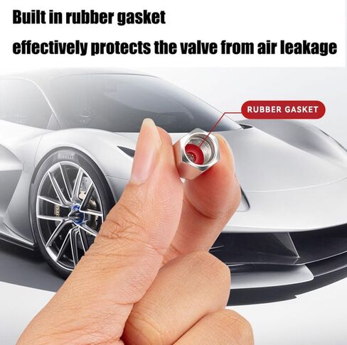 صمام إطارات عجلات عباد الشمس المعدنية صمامات الإطارات الجذعية 4 حزمة بارد عباد الشمس بارد عبارة in Kuwait