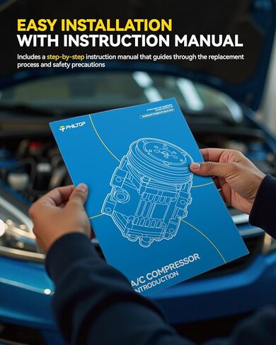 ضاغط Philtop AC متوافق مع 2013-2016 DART 1.4/2.0/2.4L ، ضاغط تكييف الهواء in Kuwait