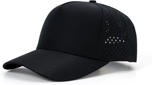 قبعات Snapback سريعة الجفاف ، قبعات بيسبول مقاومة للماء من 5 أجزاء للرجال والنساء ، الجولف ، الجري أو التدريبات in Kuwait