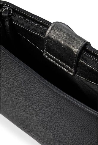 Calvin Klein Deesha Tailored Crossbody, Black/Gunmetal in Saudi Arabia