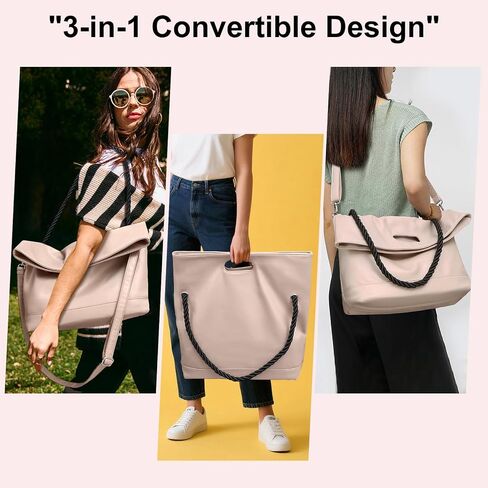 حقائب حمل كبيرة للنساء Hobo Crossbody محافظ حقائب اليد الكتف الجلدية تعمل على حقائب السيدات مع حزام قابل للتعديل in Kuwait