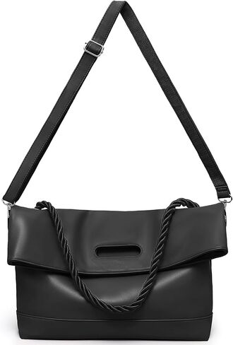 حقائب حمل كبيرة للنساء Hobo Crossbody محافظ حقائب اليد الكتف الجلدية تعمل على حقائب السيدات مع حزام قابل للتعديل in Kuwait