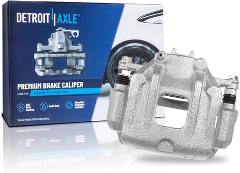 Detroit Axle-Front Left Brake Piper لـ Hyundai 2010-2012 Santa Fe ، 2011-2013 Kia Sorento ، الفرجار الفرامل قرص سائق مع استبدال شريان in Saudi Arabia