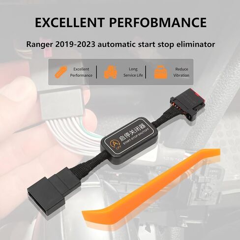 بدء تشغيل Auto STOP FLUSINATOR متوافق مع Ford Ranger 2019-2020 Auto Stop Stop Disable Error Free Stop-Start-Start Cable Cable in Saudi Arabia