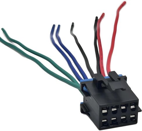AC Heater Climate Fan Speed Control Replacement Plug Connector Wire Harness Pigtail - Compatible with Chevy Silverado 1500, 2500, 3500, Tahoe (1996-1999) - OE # 15306189, PT1346，969907 LJQ in Saudi Arabia