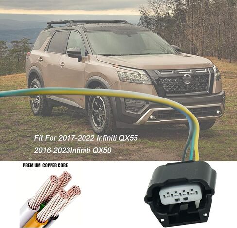 4 أسلاك أجهزة الهواء المستشعر تدفق الهواء المستشعر الأسلاك موصل موصل Pigtal Place Fit لـ Infiniti QX50 QX55 QX60 Nissan Altima Pathfinder Rogue Sentra Juke تم استبداله 22680-5NA0A 22680-6CA0B 22680-BV80B in Saudi Arabia