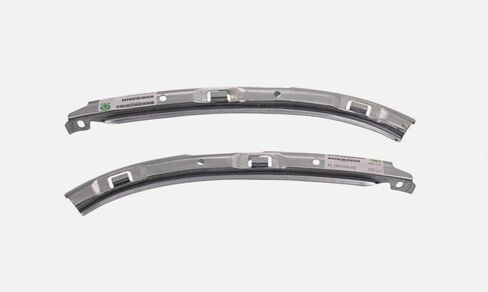 Front Left Driver & Right Passenger Set of 2 Bumper Support Retainer Mounting Bracket Pair Replacement for 1996-2000 Honda Civic Coupe Sedan Hatchback Silver Textured Steel Metal HO1026102 HO1027102 in Saudi Arabia