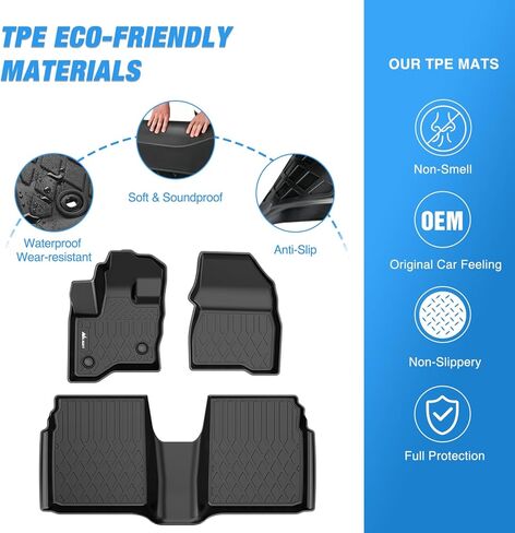 Nilight Floor Mats for Ford Flex 2000 2010 2011 2012 2013 2015 2015 2017 2017 2018 2019 in Saudi Arabia