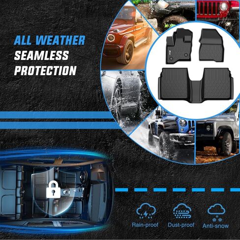 Nilight Floor Mats for Ford Flex 2000 2010 2011 2012 2013 2015 2015 2017 2017 2018 2019 in Saudi Arabia