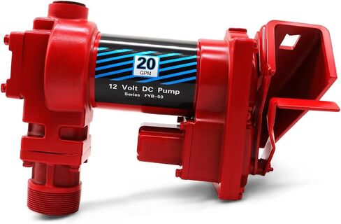 12 Volt 20 GPM Explosion Proof Fuel Transfer Pump Compatible with Gasoline, Diesel, Kerosene, Mineral Oil and Similar Fuels or Oils (Package B) in Saudi Arabia