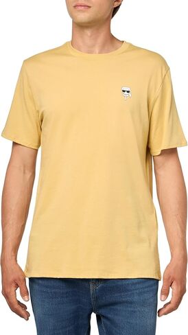 KARL LAGERFELD Men's Pullover Short Sleeve Character T-Shirt in Saudi Arabia
