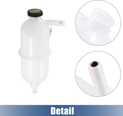 X AUTOHAUX Coolant Radiator Reservoir Tank 16470-0L010 Coolant Overflow Expansion Bottle with Cap for Toyota Hilux Vigo 1KD 2KD 2005-2014 in Saudi Arabia
