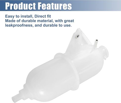 X AUTOHAUX Coolant Radiator Reservoir Tank 16470-0L010 Coolant Overflow Expansion Bottle with Cap for Toyota Hilux Vigo 1KD 2KD 2005-2014 in Saudi Arabia