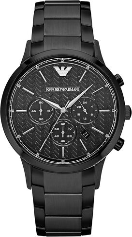 Emporio Armani Men's Chronograph or Automatic Watch; Watch for Men with Stainless Steel or Leather Band in Saudi Arabia
