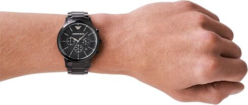 Emporio Armani Men's Chronograph or Automatic Watch; Watch for Men with Stainless Steel or Leather Band in Saudi Arabia