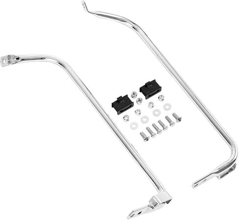 Green-L Saddlebag Guard Fit for Harley 1997-2008 Touring Road King Street Electra Glide Rail Mount Bracket Protector in Saudi Arabia