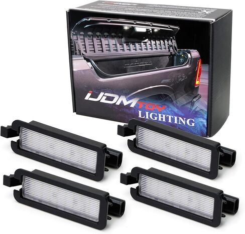 ijdmtoy 4pc 3x أكثر سطوعًا 18-SMD أبيض كامل LED Rambox استبدال الإضاءة الداخلية المتوافقة مع 2019-Up Dodge Ram 1500 ، 2020-Up Ram 2500 3500 Truck Bed Bed in Saudi Arabia