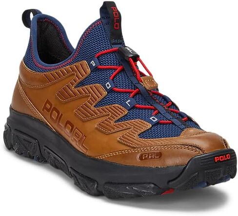 Polo Ralph Lauren Men's Adventure 300lt Leather-mesh Sneaker in Saudi Arabia