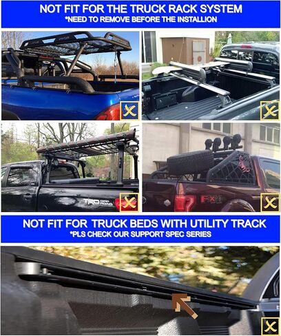 غطاء سرير الشاحنة Tri-Fold 6.5 'لعام 2004-2014 F-150 | 2006-2008 Lincoln Mark Lt FRP Tonneau Cover | الأنماط ليس للضيق in Kuwait