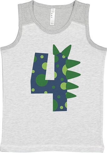 7 ate 9 Apparel Kids 4th Dino Dino Dinosaur Spike Birth in Saudi Arabia