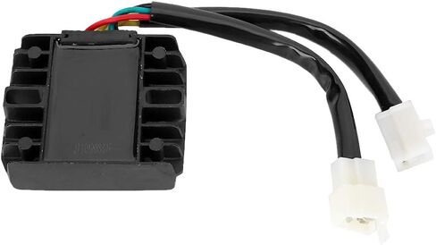 Voltage Regulator Rectifier,DC12V 6 Wire Motorcycle Voltage Rectifier Regulator Fit for GY6 50 125 150 200 250 Scooter in Saudi Arabia