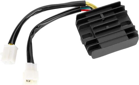Voltage Regulator Rectifier,DC12V 6 Wire Motorcycle Voltage Rectifier Regulator Fit for GY6 50 125 150 200 250 Scooter in Saudi Arabia