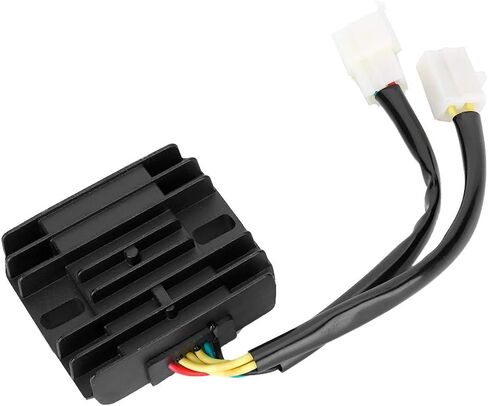 Voltage Regulator Rectifier,DC12V 6 Wire Motorcycle Voltage Rectifier Regulator Fit for GY6 50 125 150 200 250 Scooter in Saudi Arabia
