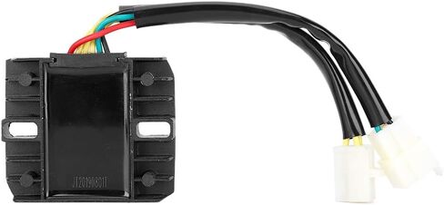 Voltage Regulator Rectifier,DC12V 6 Wire Motorcycle Voltage Rectifier Regulator Fit for GY6 50 125 150 200 250 Scooter in Saudi Arabia
