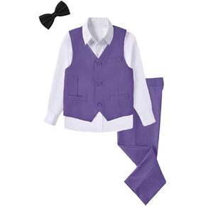 الأولاد 4 قطع دعاوى ضئيلة ملاءمة الأطفال ملابس السترة فستان السراويل in Kuwait