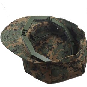 Phlawless Inserts Adjustable Military Patrol Cap 8 Point Cover Shaper Insert Digital Green in Saudi Arabia