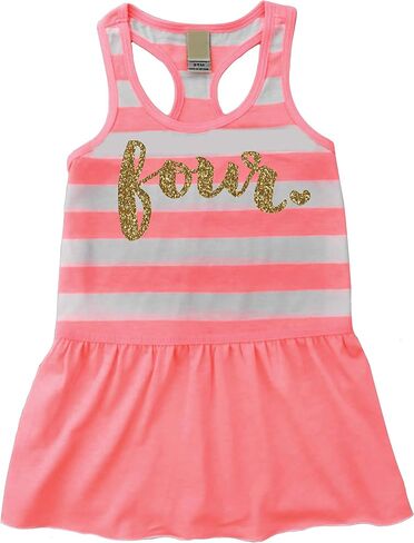 Bump and Beyond Designs Girls Fourth Birthday Dress, Four Summer Dress in Saudi Arabia