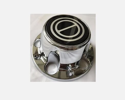 4pcs Fit 1980-1996 F150 Bronco Van Chrome Hub Hub Center Center Center Black Center (Black) in Kuwait