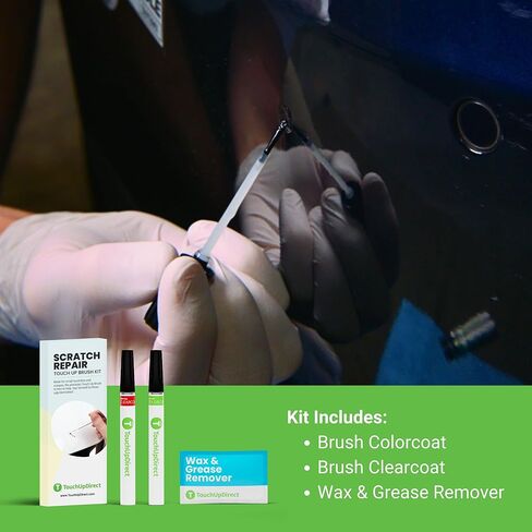 TouchUpDirect PRC Firecracker Red Compatible with Jeep Exact Match Scratch Repair Touch Up Paint - Brush Kit in Saudi Arabia