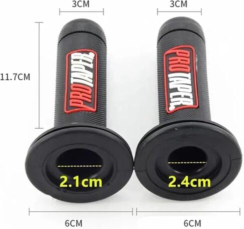 Grips for Motorcycle for Pro Taper 7/8" Rubber Gel Hand Brake Handle Enduro Grips Moto Cross Quad Accessories Pitbike in Saudi Arabia