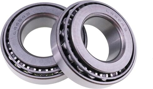 DVPARTS 2PK Single Row High Speed Tapered Roller Bearings L44643/L44610 Compatible with 1949-Later Big Twin All Models and 1981 and Later Sportster 1993-2005 Harley-Davidson Dyna Wide Glide - FXDWG in Saudi Arabia