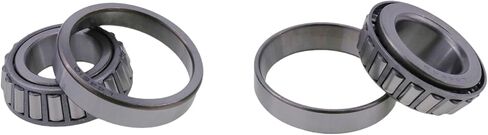DVPARTS 2PK Single Row High Speed Tapered Roller Bearings L44643/L44610 Compatible with 1949-Later Big Twin All Models and 1981 and Later Sportster 1993-2005 Harley-Davidson Dyna Wide Glide - FXDWG in Saudi Arabia