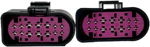 Xenon HID Projector Connector Connector Harness Pigtail Plug 68305265AA متوافق مع 2013-2018 Dodge RAM 1500 2500 LJQ in Saudi Arabia