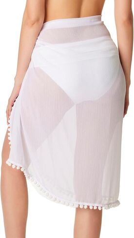 Bleu Rod Beattie Gypset Chiffon Pareo White MD/LG in Saudi Arabia