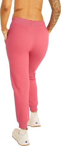 Champion Women's Powerblend Fleece Joggers with Foil Script Logo, Black-586P9A, X-Large in Saudi Arabia