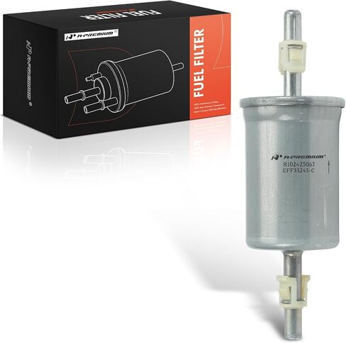 A-Premium Fuel Filter Compatible with Ford F-150 F150 2006-2008/2013-2014, F-250/F-350/F-550 Super Duty 2005-2010, F-450 Super Duty 2005-2011, F-650 F650 2012-2013, Explorer, Focus & Lincoln & Mercury in Saudi Arabia