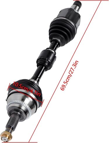GXYWADY Front Left Driver Side CV Axle Shaft Assembly Replacement for Avalon 2008-2018 Camry 2007-2017 ES350 2007-2024 in Saudi Arabia