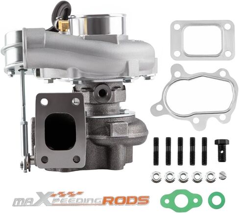 MaxPeedingRods GT28 GT2871 Turbo Charger مع حشوات للمحرك 1.5L-2.0L ، لنيسان 240SX 1989-1998 ، سلسلة VL الأساسية in Saudi Arabia