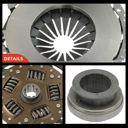 A-Premium Transmission Clutch Kit Set Compatible with Chevrolet Blazer, B60, C10 Suburban, G30, K10 Pickup, K5 Blazer, P30 Series & GMC C15, G2500, Jimmy, P35 & Pontiac Bonneville & Checker Marathon in Saudi Arabia