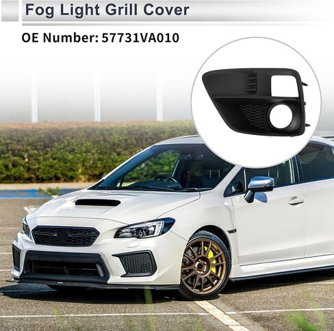 No.57731VA010 لـ Subaru WRX 2015-2017 السوداء الأمامية السوداء اليسرى السفلى من مصباح الضباب المهد. in Saudi Arabia