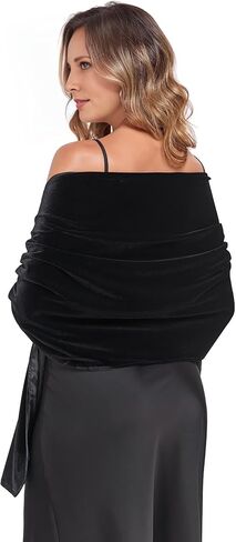 Shawls and Wraps for Evening Dresses Pashmina Wraps for Women Wedding Velvet Shawl Wrap Accessories in Kuwait