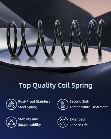 ECCPP Coil Springs Suspension Coil Spring Set for 1995-2002 for Toyota Corolla Coil Springs for 4813102380 2PCS Front Coil Springs in Saudi Arabia
